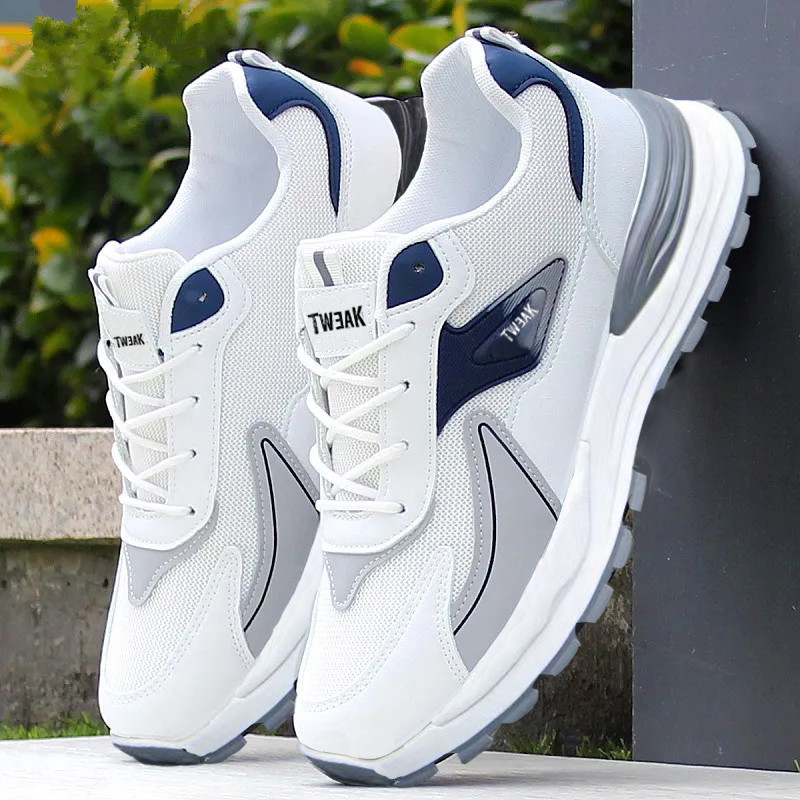 Mens Fashion Trainers - Mode Heren Schoenen Mesh Sneakers Lace