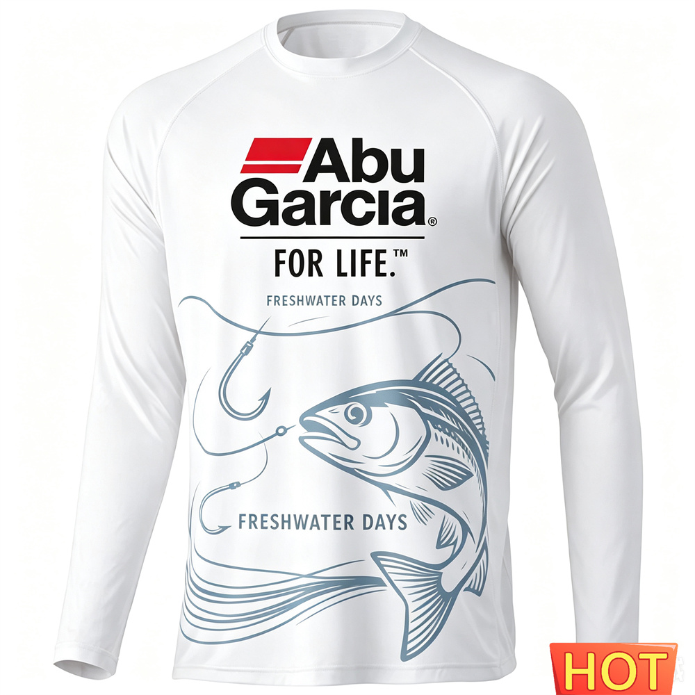 Men'S Fashion T Shirts - Herfst Outdoor Heren Vissen T-shirt met