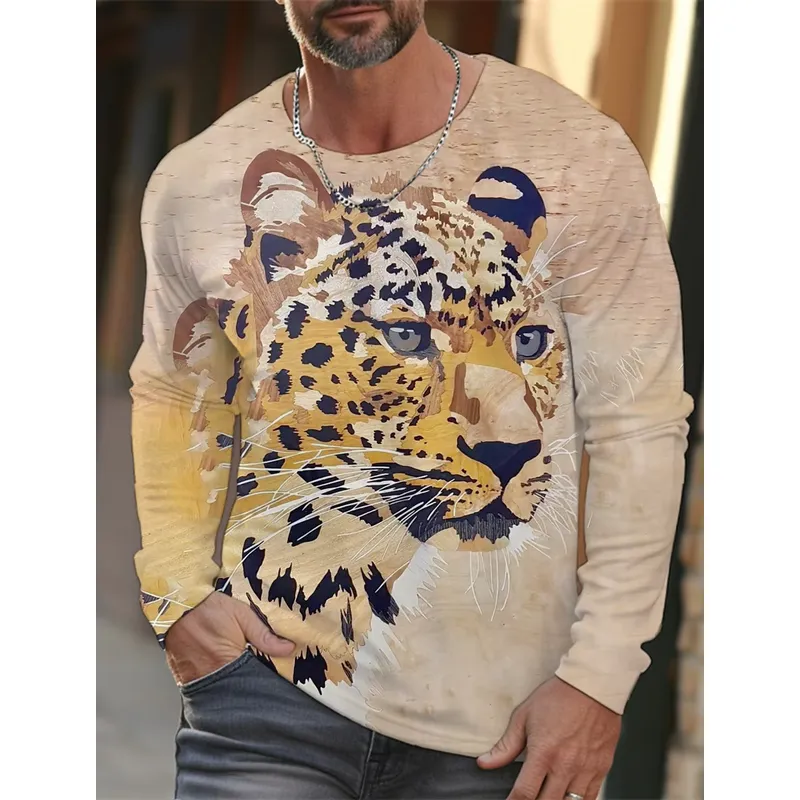 3D-geprinte casual heren T-shi - Mens Fashion Clothes recensie en prijs