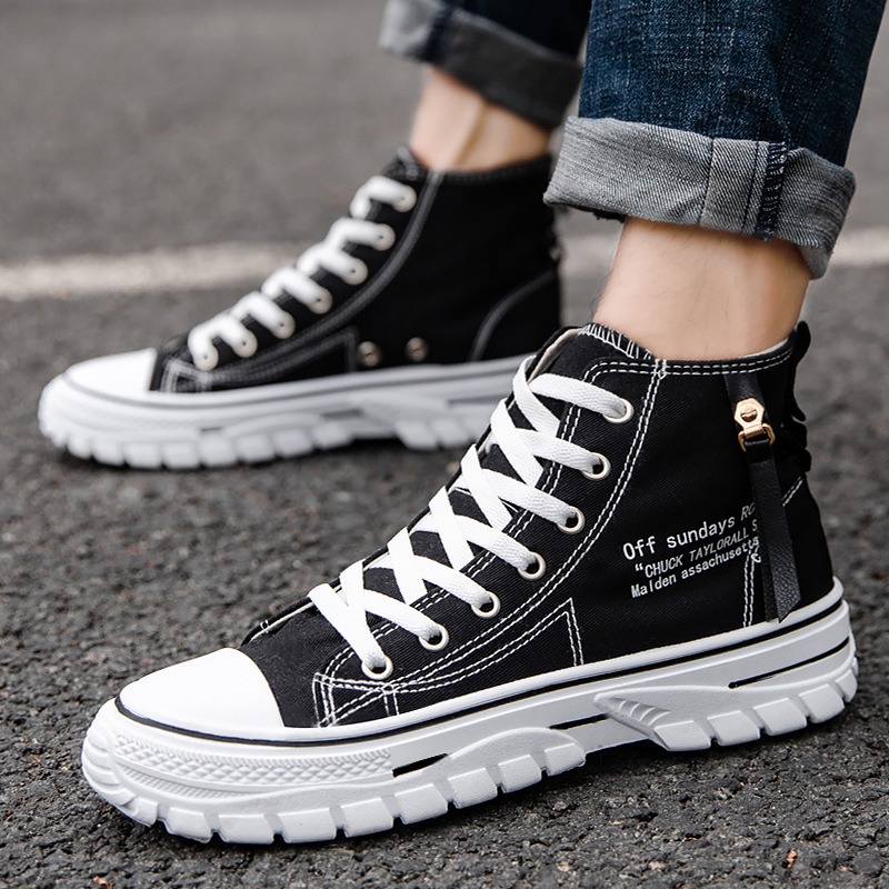 Mannen Schoenen Hoge Canvas Sc - Mens Fashion Trainers recensie en prijs